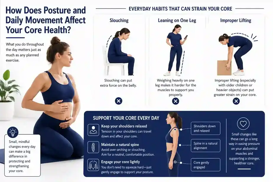 How Does Posture and Daily Movement Affect Your Core Health Thatcham?