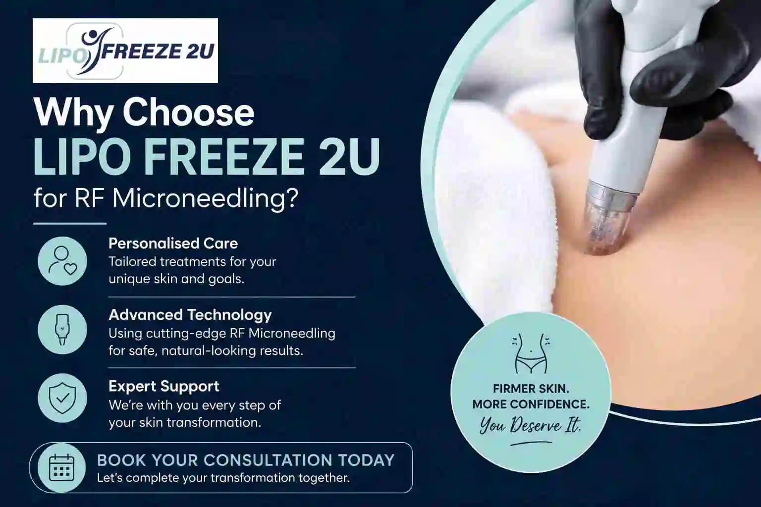 Why Choose LIPO FREEZE 2U for RF Microneedling Thatcham?