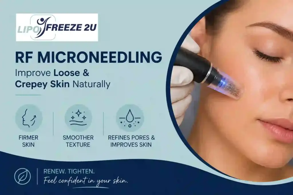 Can RF Microneedling Help Improve Loose and Crepey Skin Thatcham?